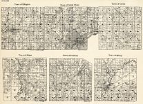 Outagamie County - Ellington, Grand Chute, Center, Maine, Freedom, Bovina, Wisconsin State Atlas 1930c